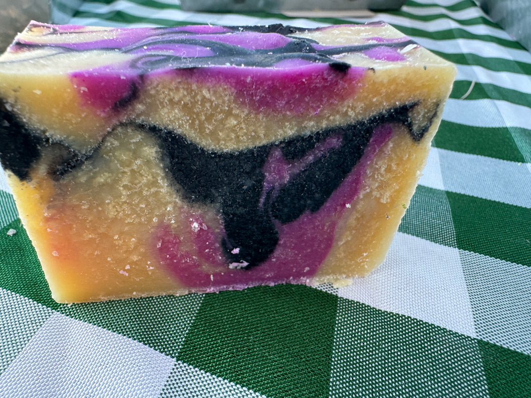 SMALL Blackberry Sage Goat Milk Bar Soap