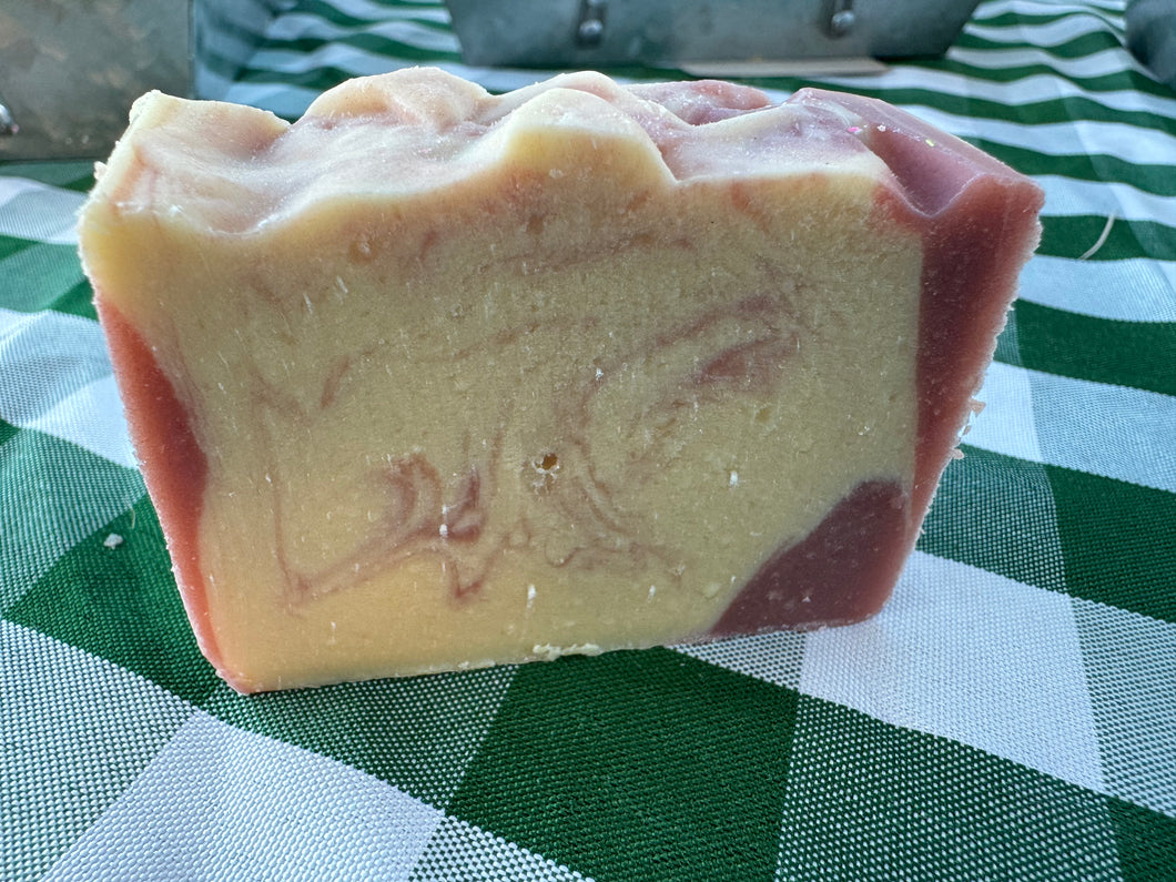 SMALL Berry Good Goat Milk Bar Soap