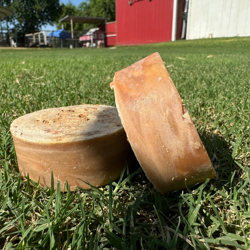 PSL Goat Milk Round Soap - Pumpkin Spice Latte