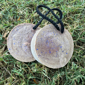 Amber Moon Round on a Rope Goat Milk Soap